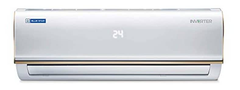 Blue Star 0.8 Tons 3 Star Inverter Split AC(Copper, 2020 Model, IC309RBTU, White)