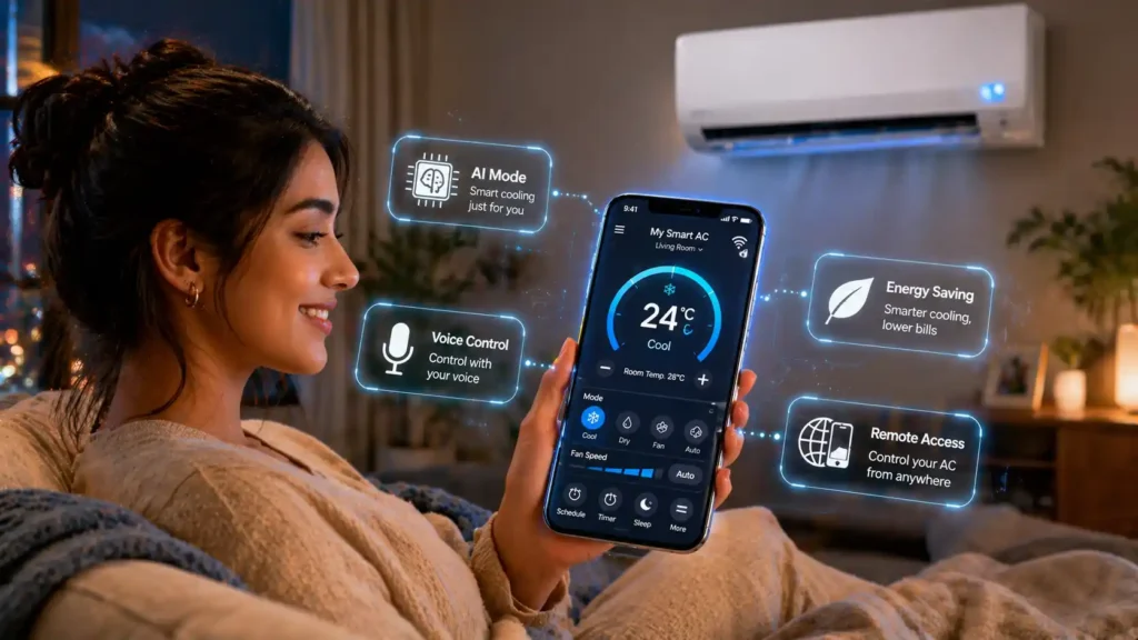 Panasonic 1.5 Ton AC-GI Image002-Smart air conditioning at home